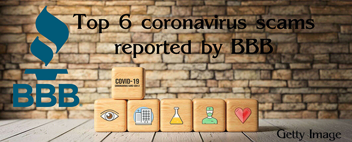 BBB Tip: Top 6 Coronavirus Scams Reported by BBB