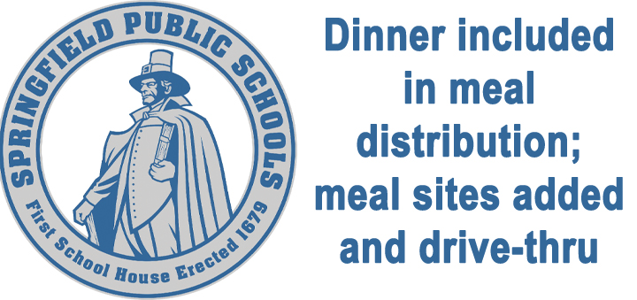 Dinner included in meal distribution