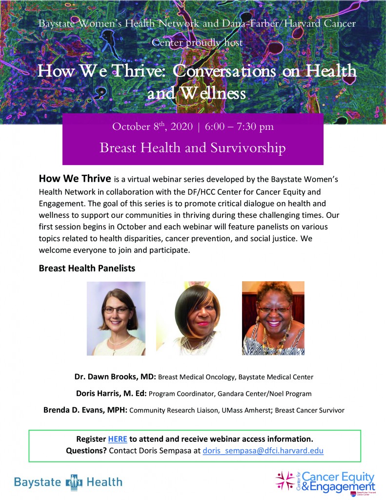 Breast Health & Survivorship Webinar