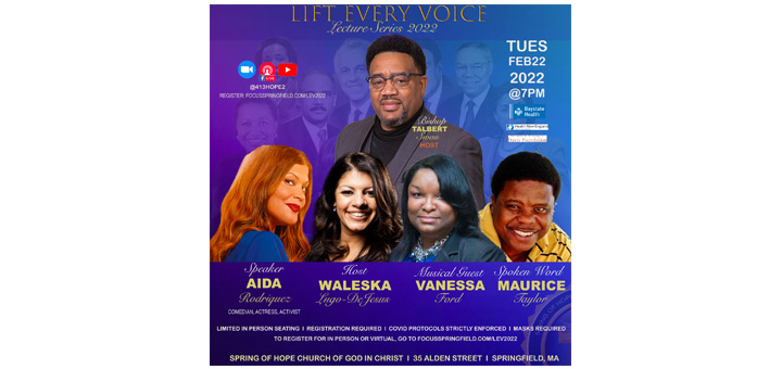 Lift Every Voice Lecture Series 2022