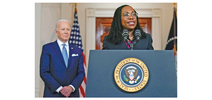 Biden Breaks the Black Woman Barrier  to the United States Supreme Court